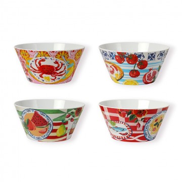 Bowl Set | Italian Summer | Set of 4